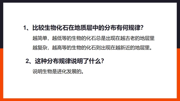 生命起源和生物进化企鹅通用PPT模板