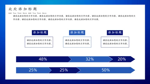 简约科技互联网大数据工作汇报通用PPT模板