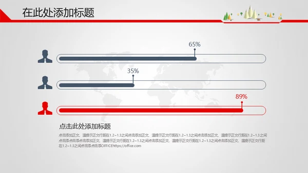 商务企业产品业绩增长汇报通用PPT模板