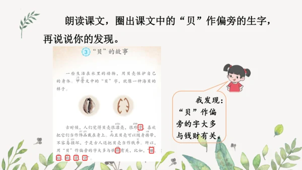 识字3 贝的故事（第一课时）课件