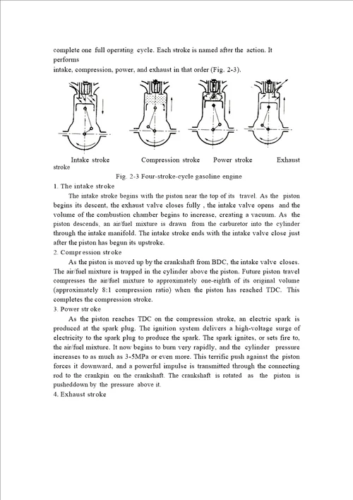 汽车发动机外文翻译文献