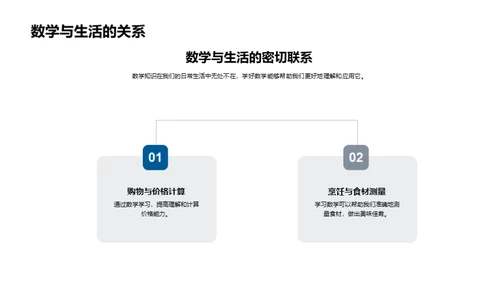 数学 赋予生活更多可能
