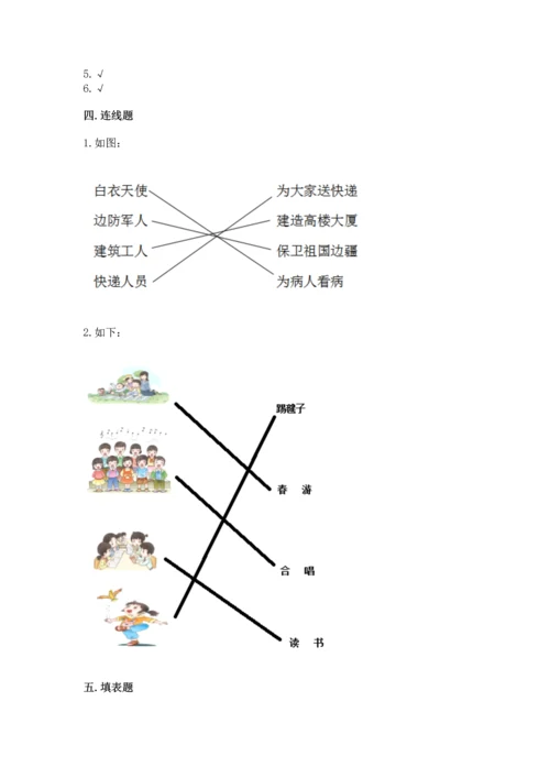 最新部编版二年级上册道德与法治期中测试卷精品【b卷】.docx