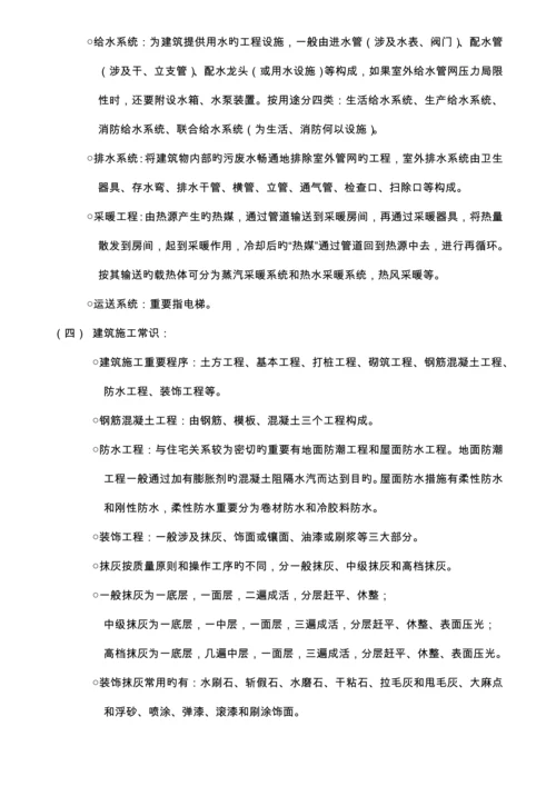 房产销售基础知识培训标准手册.docx