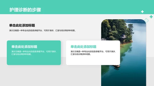 护理个案诊断与治疗讲解PPT模板