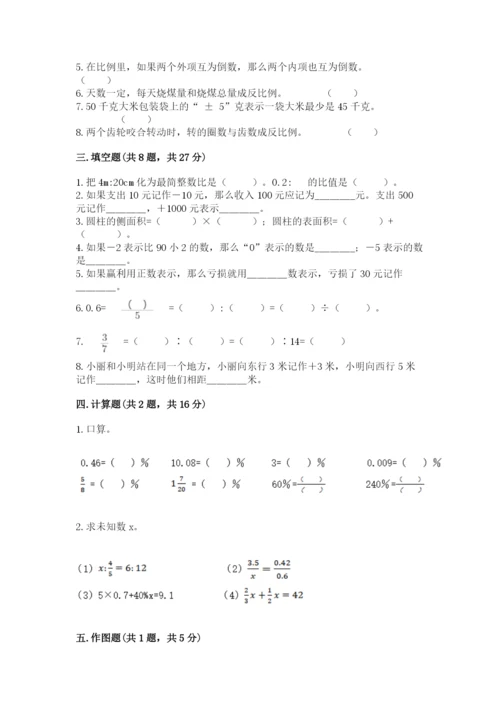 沪教版数学六年级下册期末检测试题【名校卷】.docx