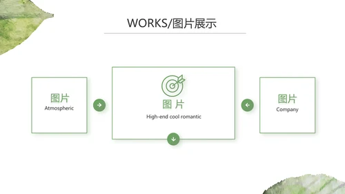 时尚创意个人作品集作品展示ppt动态模板