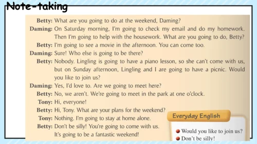 Module 3 Making plans Unit 1 同步课件