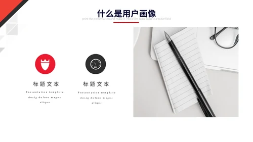 用户画像体系维度场景及方法动态通用PPT