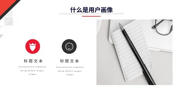 用户画像体系维度场景及方法动态通用PPT