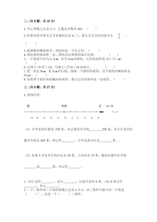 苏教版小升初数学模拟试卷精品（模拟题）.docx