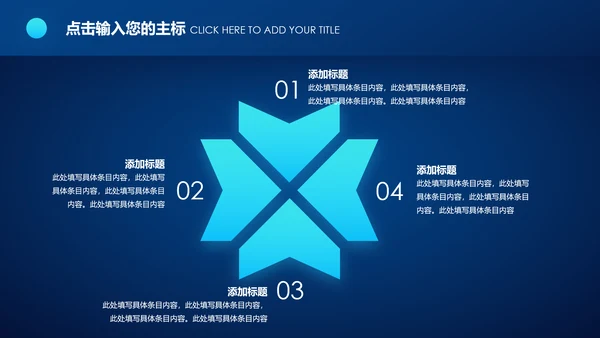蓝色科技2020年终总结新年计划述职报告PPT