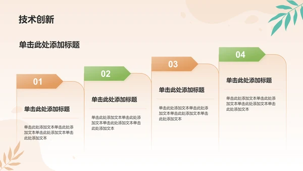 绿色简约风金融项目进度汇报PPT模板