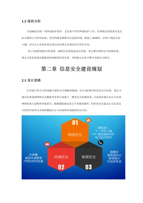 公司信息安全重点规划专题方案.docx
