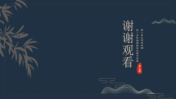 初中历史教学课课件通用PPT模板