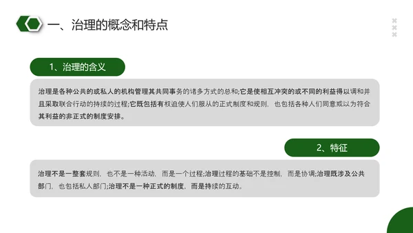 社区治理PPT模板