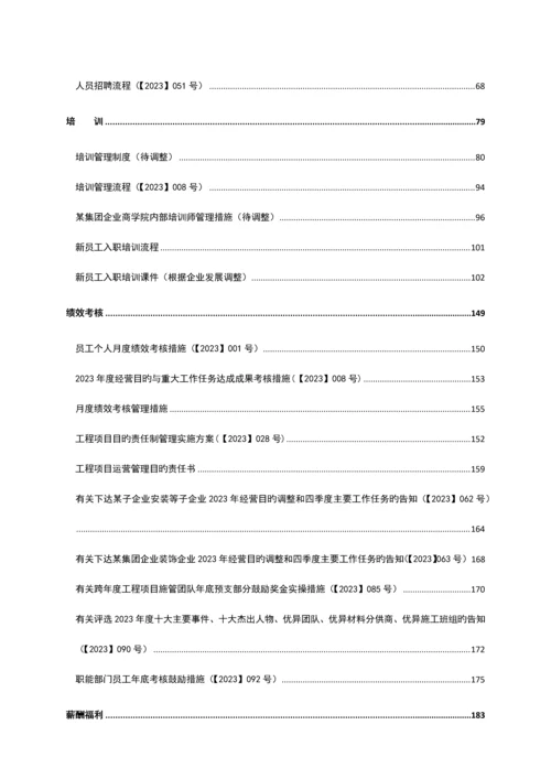 人力资源管理手册汇总.docx