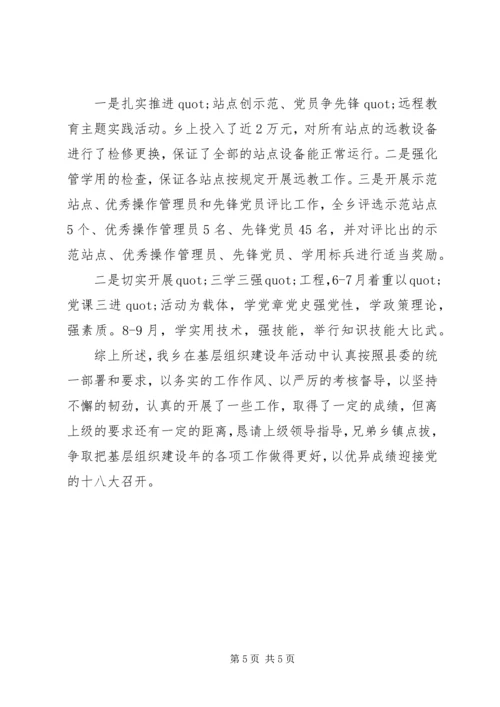 基层组织建设年工作报告.docx