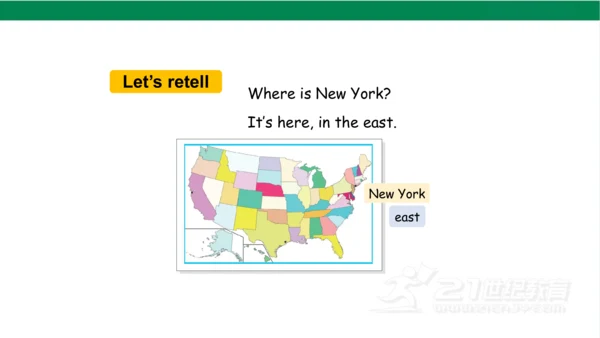 Module 1 Unit 2 It's in the west.课件(共29张PPT)