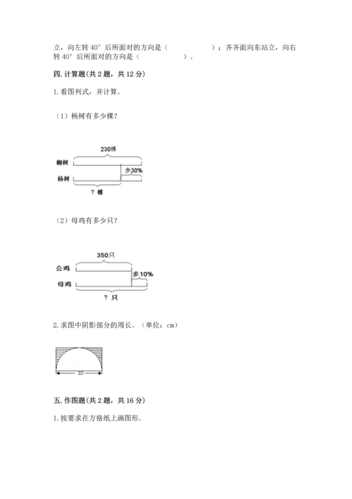 人教版六年级上册数学期末检测卷精品【易错题】.docx