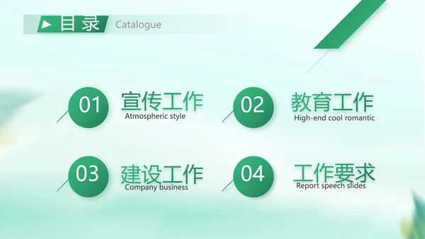 纪检监察党风廉政工作计划动态PPT