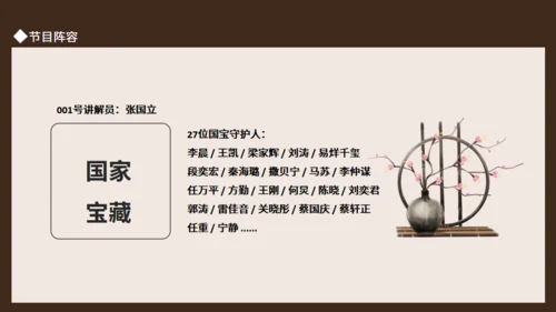 文博探索节目国家宝藏动态通用PPT模板