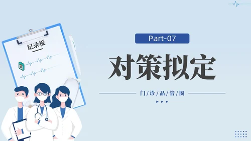 蓝色提高门诊预约率提高门诊治疗患者健康教育满意度品管圈品管圈医疗质量管理品管圈