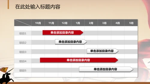 年会员工激励动员大会新年战马PPT模板