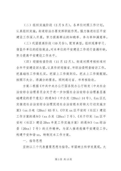 乡镇平安村工作方案.docx