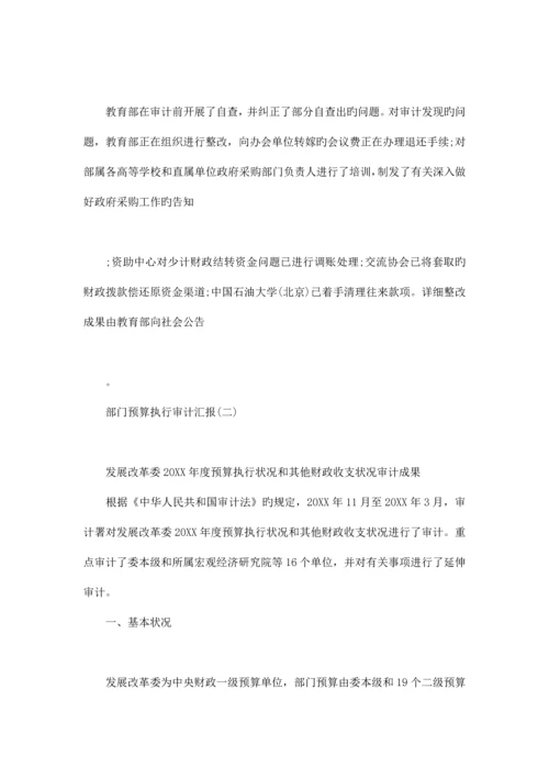 部门预算执行审计报告.docx