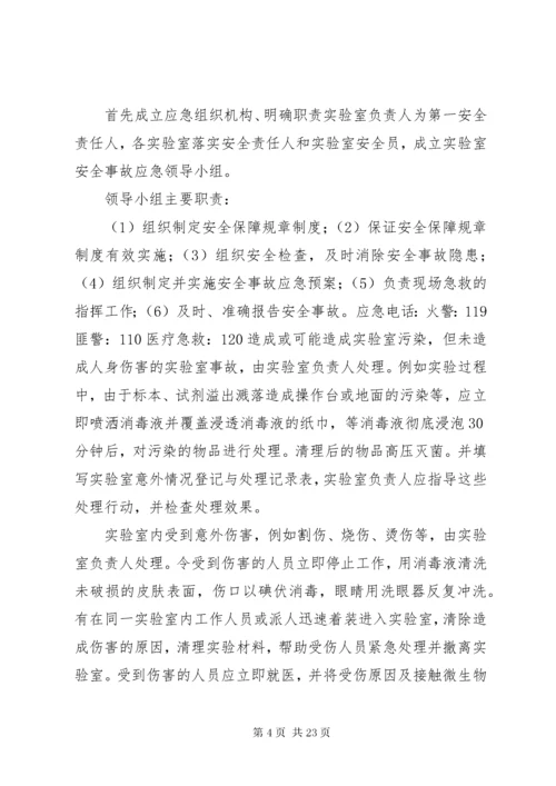 实验室应急预案.docx