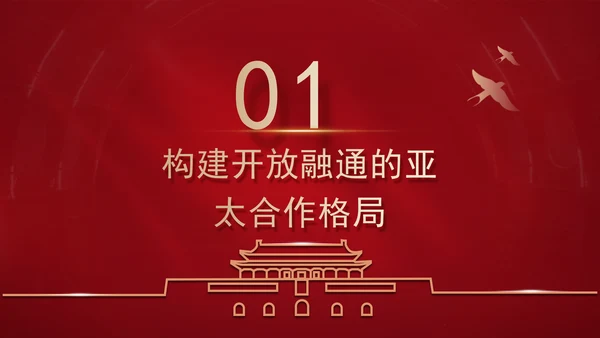 共担时代责任共促亚太发展党课PPT课件