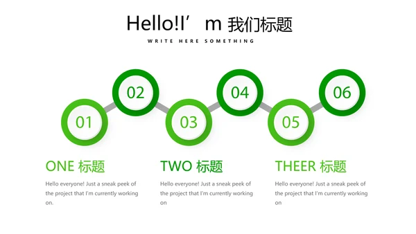 绿色时尚医药代表工作汇报动态PPT