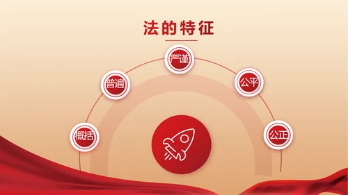 红色法律讲堂知识讲座培训宣传PPT