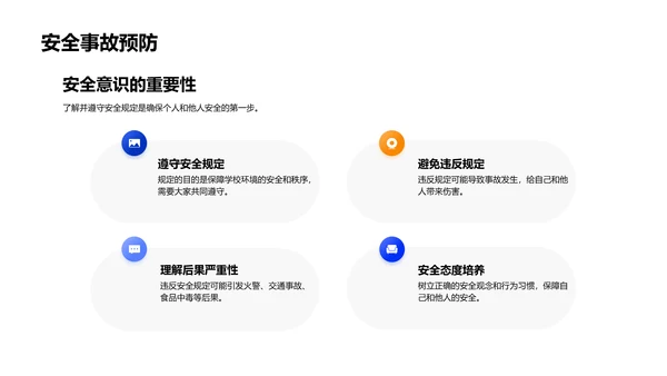 安全防护讲座PPT模板