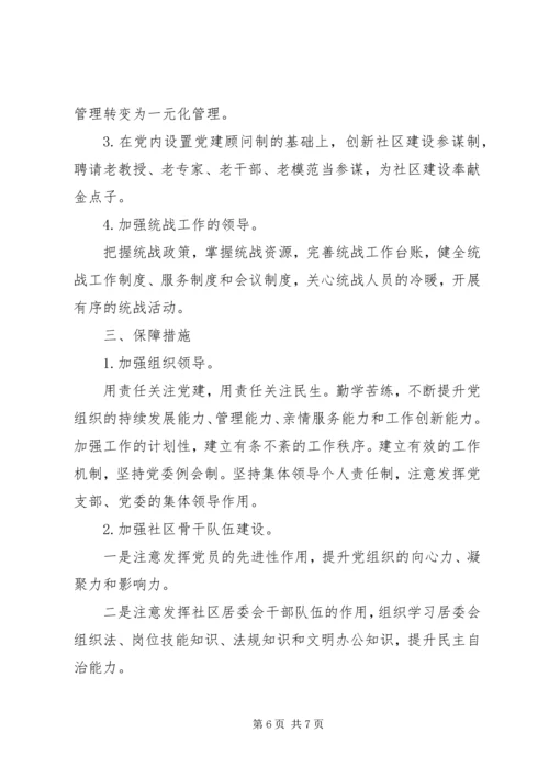 社区党委工作要点.docx