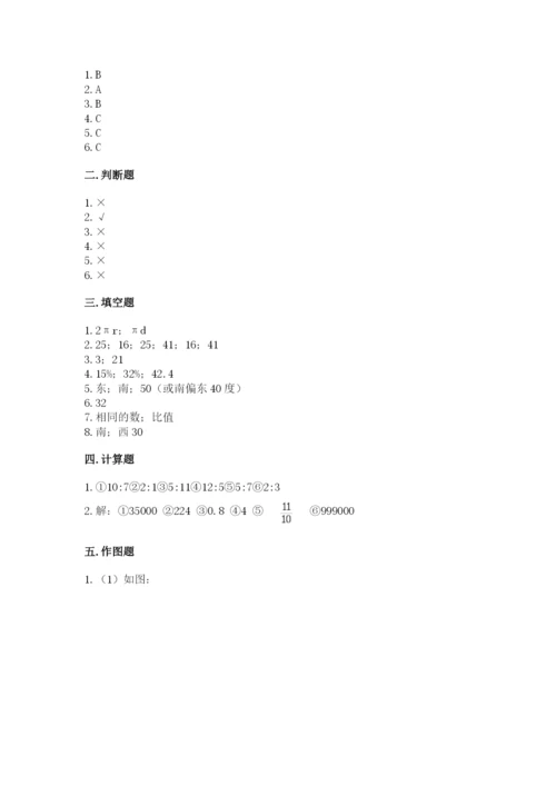 小学六年级数学上册期末考试卷附参考答案ab卷.docx