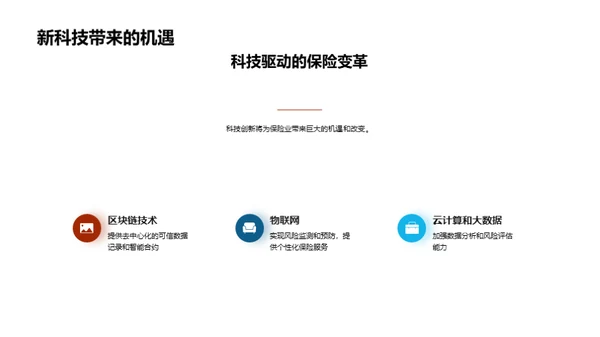 科技引领保险新革命