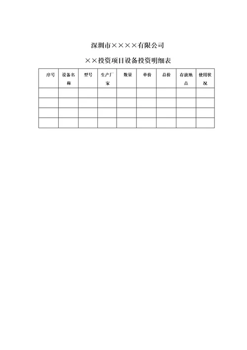 项目投资专项审计报告