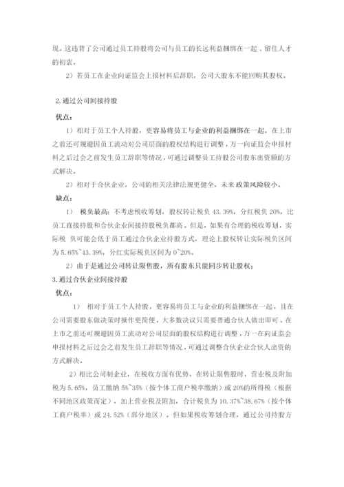 股权激励方案设计.docx