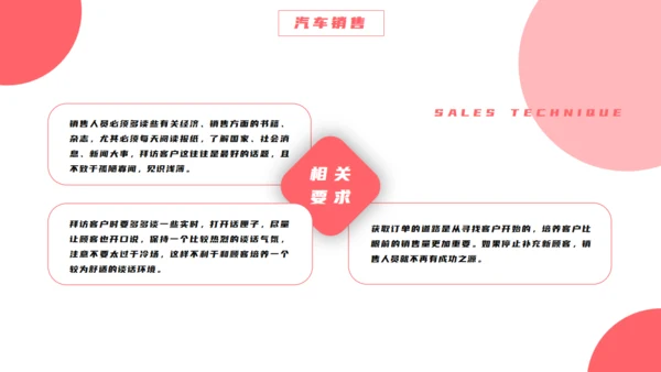 汽车4S店销售制度培训通用PPT模板