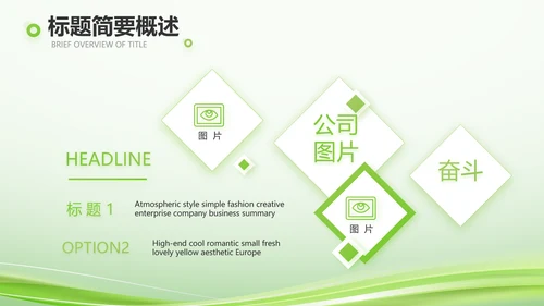 绿色智慧医疗建设工作总结动态PPT