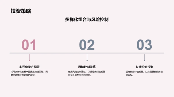 粉色财务咨询与投资服务介绍PPT模板
