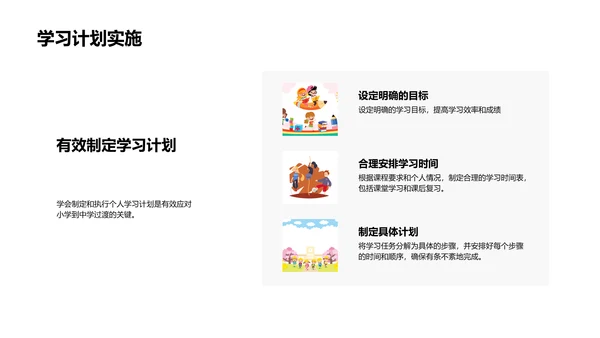 中小学衔接指南PPT模板