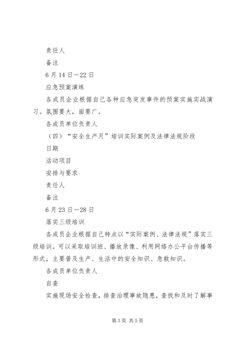 集团安全生产月活动方案.docx