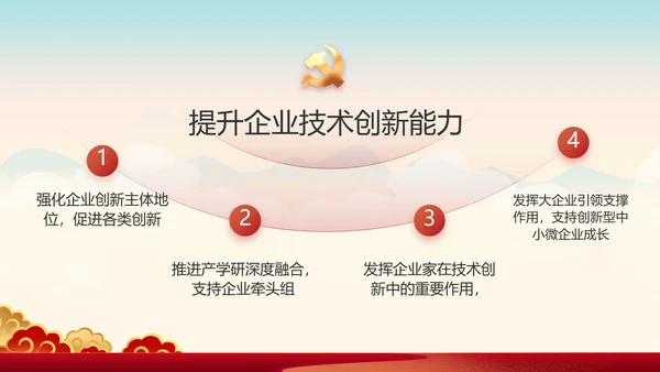 奋斗百年路启航新征程动态PPT模板