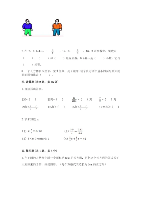 北京版六年级下册期末真题卷附完整答案（有一套）.docx