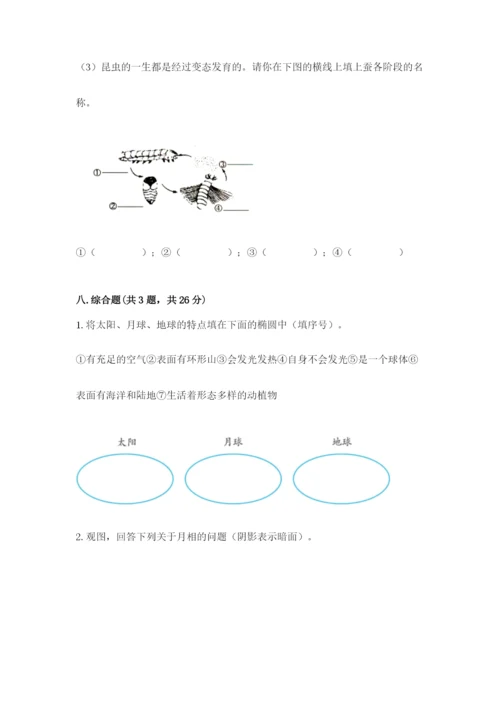 教科版科学三年级下册 期末测试卷精品（b卷）.docx