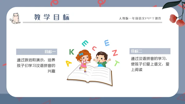 汉语拼音字母的读音PPT模板