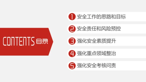 企业安全生产工作思路汇报总结PPT模板